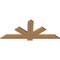 Ekena Millwork Kennewick Timber Gable Bracket, Western Red Cedar, 60"W x 25"H x 1 1/2"D x 5 1/2"F, 10/12 Pitch GBW060X25X0206KEN00SWR - alternate 2